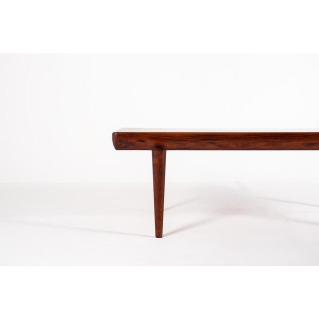 Vintage Rosewood Coffee Table by Johannes Andersen for CFC Silkeborg, 1960s For Sale - Image 14 of 18
