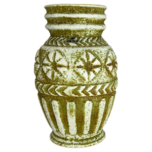 Fat Lava Pottery Vase by Bay Ceramics, Germany, 1970s