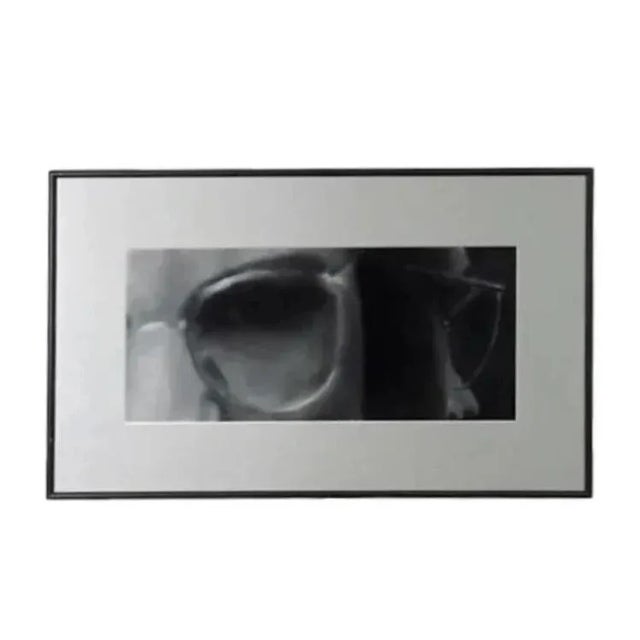 Photorealism Late 20th Century "Double Vision" Oil Pastel by Valentine S. Welman For Sale - Image 3 of 4