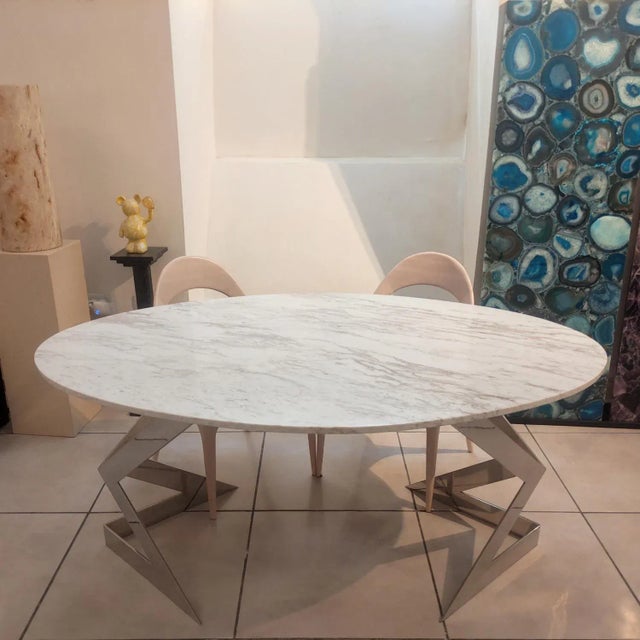 Not Yet Made - Made To Order Ivory Diamond Table by Element & Co. For Sale - Image 5 of 5