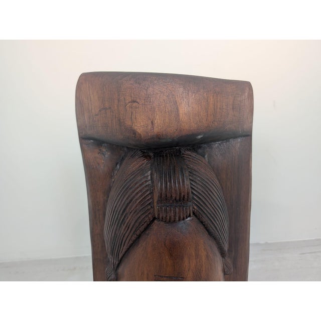 African Sculpture, 1980s, Wood For Sale - Image 3 of 12