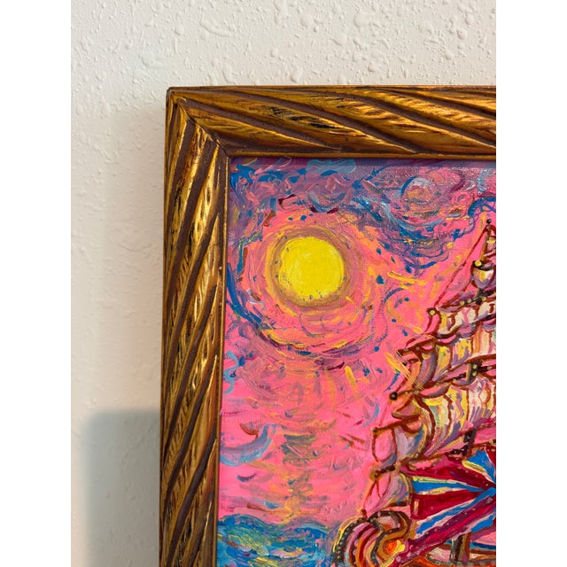 Serg Graff “Manifesto” Original Painting, Fantasy Ship Seascape, Nautical Art For Sale - Image 11 of 11