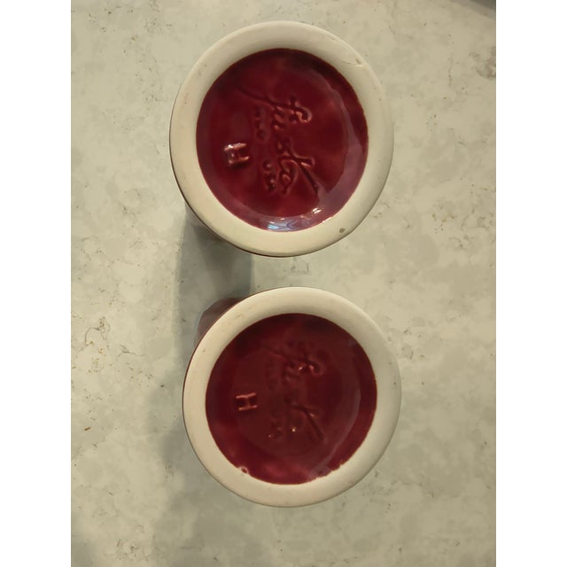 Fiestaware, Homer Laughlin,Trio of Hearts, Rare 6 Pc Discontinued Set For Sale - Image 11 of 13