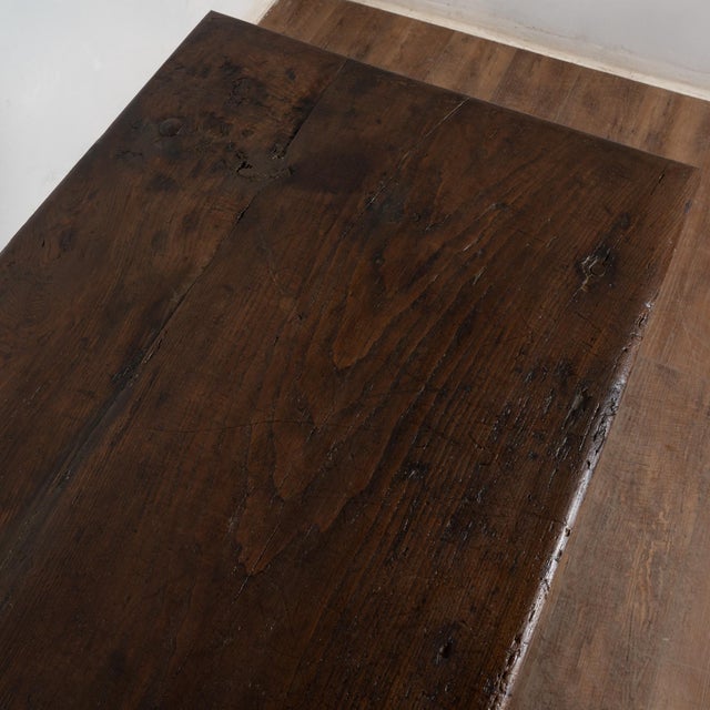 17th Century Console Table With Two Carved Drawers, Portugal For Sale - Image 16 of 18