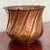 Mid 20th Century Vintage Hammered Copper Planter With Swirl Fluting For Sale - Image 5 of 5