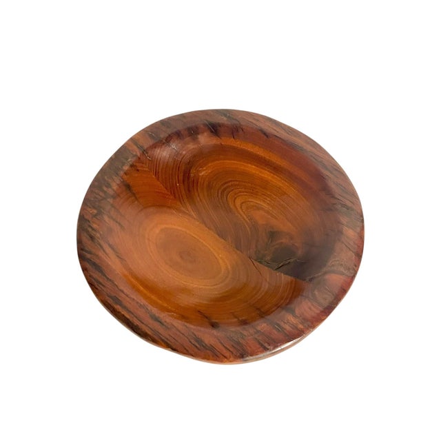 Vintage bowl made from reclaimed South African railway ties. Gorgeous dark rich patina and nice substantial weight. Smooth...