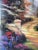Printmaking Materials 1996 Thomas Kinkade “Spring Gate” Large Framed Print For Sale - Image 7 of 12