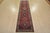 Tribal Yalameh Runner 2’9” X 9’9” Red Wool Vintage Tribal Hand-Knotted Rug For Sale - Image 3 of 13