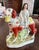 Ceramic 19th Century Antique English Staffordshire Girl Riding Spaniel Dog Figurine For Sale - Image 7 of 18