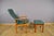 Danish Relax Armchair and Ottoman in Teak by Schou Andersen, 1960 For Sale - Image 11 of 13