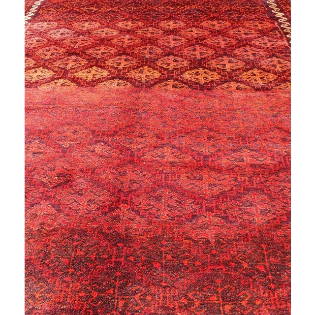 1950s Semi Vintage Balouchi Rug- 5'3 X 8'7 For Sale In Atlanta - Image 6 of 13