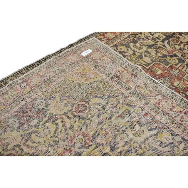 Early 20th Century Early 20th Century Antique Turkish Sivas Rug - 04'03 x 06'06 For Sale - Image 5 of 5