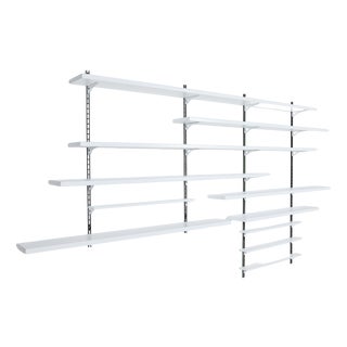 Mid-Century Modern Italian Modular Wall Shelving System, 1960s For Sale