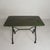 1950s Steel Garden Bistro Table with Curved T-Profiles, 1950s For Sale - Image 5 of 18