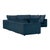 Cali Navy Performance Fabric Modular L-Sectional For Sale - Image 4 of 6