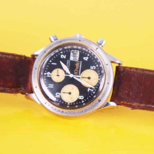 Mens Automatic Mechanical Chronograph Watch from Hamilton, 1970s For Sale - Image 4 of 7