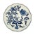 1970s Vintage Japanese Chinoiserie Meissen Blue Danube Trivet For Sale