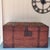 American German-American Iron-Bound Wooden Trunk, 19th Century For Sale - Image 3 of 14