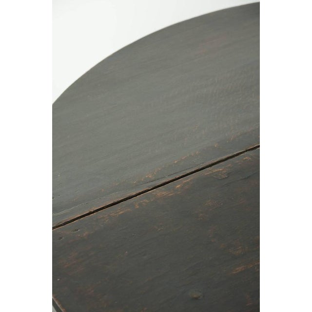 Antique English Oak Gateleg Table, 1800s For Sale - Image 11 of 17
