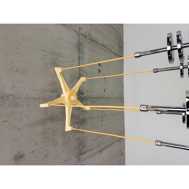 Space Age 5-Light Pendant Lamp, 1970s For Sale - Image 4 of 12