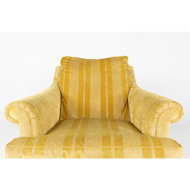 Light Yellow A. Rudin Contemporary Lounge Chairs - Pair For Sale - Image 8 of 9