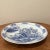Chinese Antique Mid 19th Century Chinese Blue & White Porcelain Plate With Four-Character Mark For Sale - Image 3 of 13