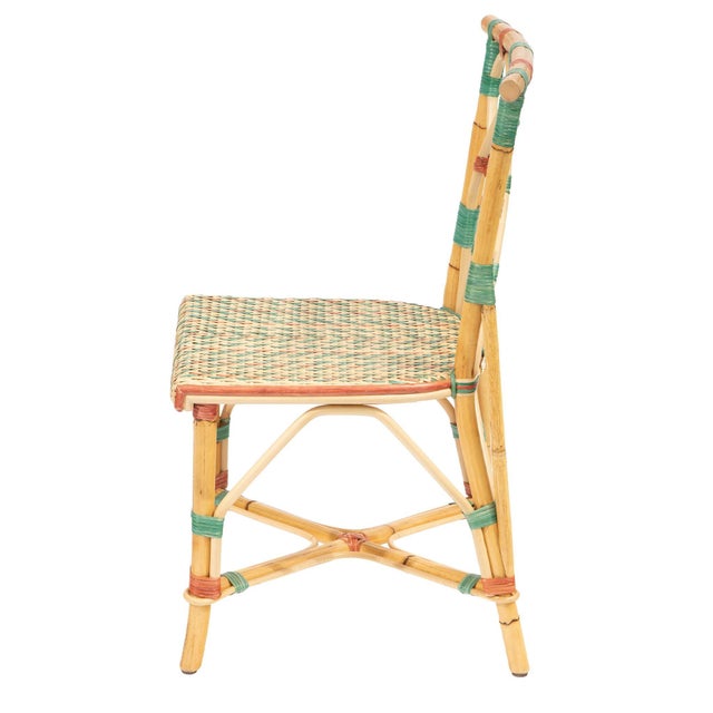 Early 21st Century Juliette Rattan Chair by Creel and Gow For Sale - Image 5 of 7