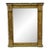 Antique Italian Florentine Giltwood Distressed Gold Looking Glass Wall Mirror For Sale