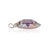 Ornate Victorian Style Multi-Gemstone Pendant in 925 Sterling Silver For Sale - Image 9 of 11
