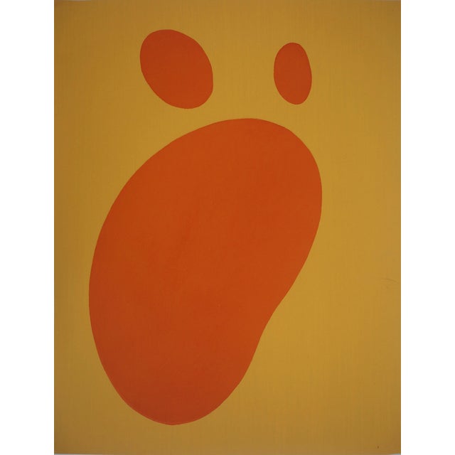 Jean Arp, Constellation, 1958, Stencil on Paper For Sale