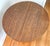 Antique Arts & Crafts Tiger Oak Dining Table on Pedestal Base With 54" Round Top For Sale - Image 4 of 9