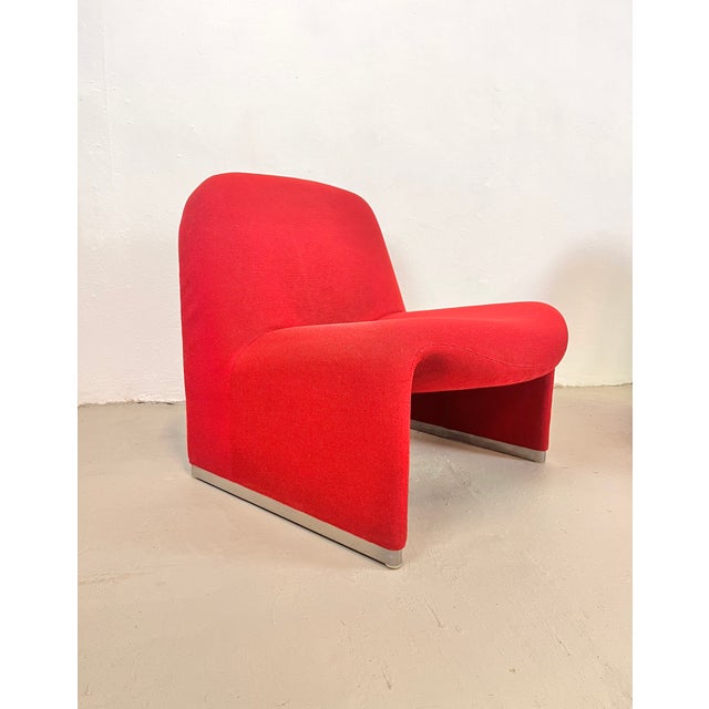 Castelli Alky Armchairs attributed to Giancarlo Piretti for Castelli / Anonima Castelli, 1980s, Set of 2 For Sale - Image 4 of 6