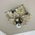Florentiner Silvered Metal Leaf Theatre Ceiling Light, Italy, 1950s For Sale - Image 3 of 17