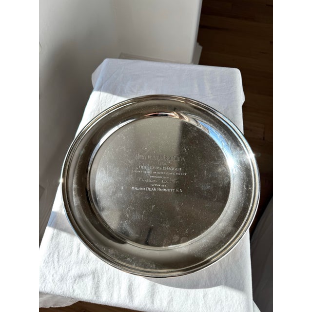 This rare vintage sterling silver presentation charger combines exceptional craftsmanship from Black, Starr & Frost with...