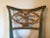18th Century Italian Directoire Green Paint & Gilt Decorated Sabre Leg Side Chair For Sale In New York - Image 6 of 11