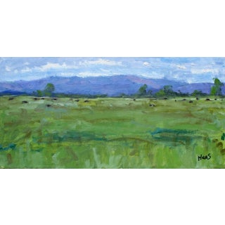 Nevada Contemporary Impressionist Style Landscape Oil Painting For Sale