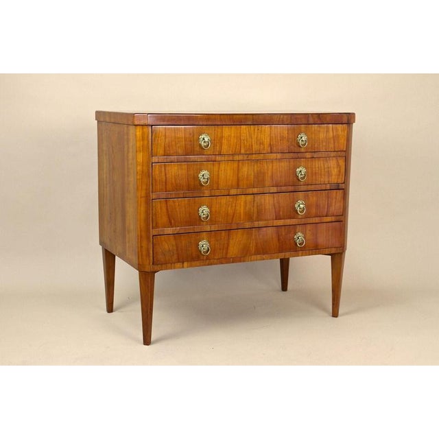 Biedemeier Cherrywood Chest of Drawers, Austria, 1830s For Sale - Image 12 of 17