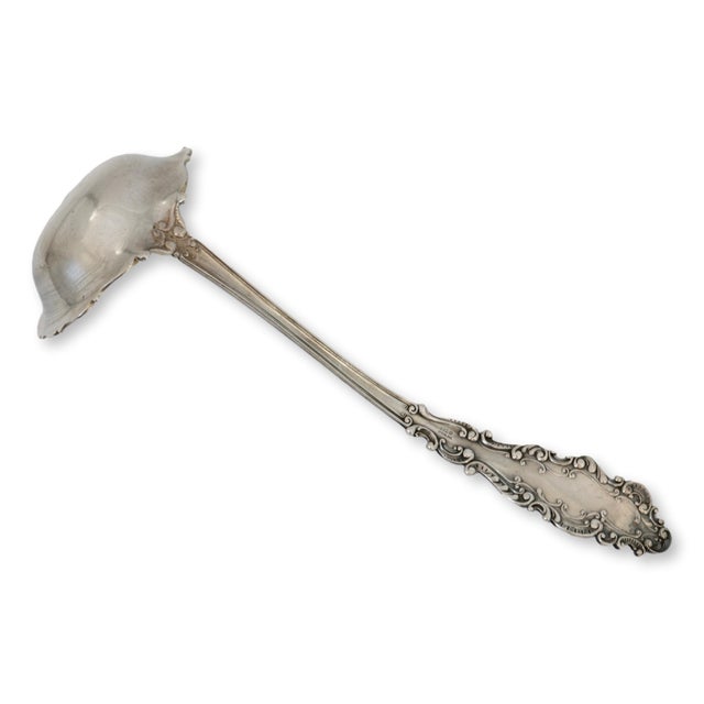 English Gorham Sterling Silver Luxembourg Ladle For Sale - Image 3 of 5