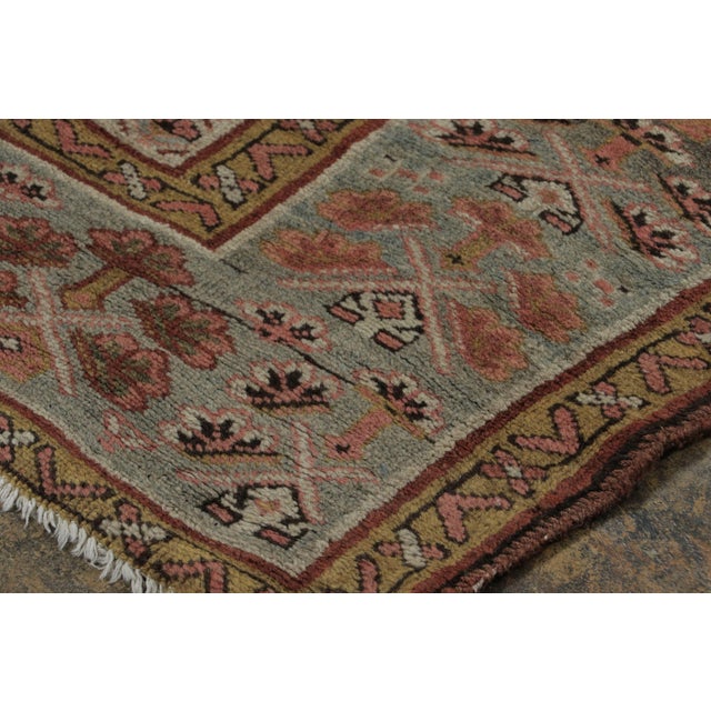 Early 19th Century Antique NorthWestern Persian Runner With Colorful Geometric Motifs - Rug & Kilim For Sale - Image 5 of 7