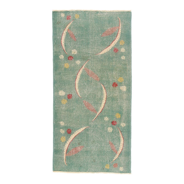 Zeki Muren Vintage Turkish Sivas Rug, 03'00 X 05'11 For Sale