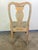 Tan Set of Eight Queen Anne Dining Chairs, Carved Wood, Distressed Finish For Sale - Image 8 of 16