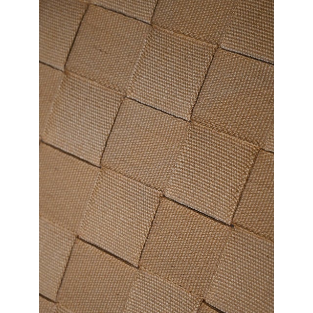 Brown Pernilla Armchair and Foot Stool by Bruno Mathsson, 1960s For Sale - Image 8 of 12