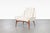Stunning vintage sculptural walnut lounge chair, designed in the United States, circa 1950’s. This chair is the epitome of...