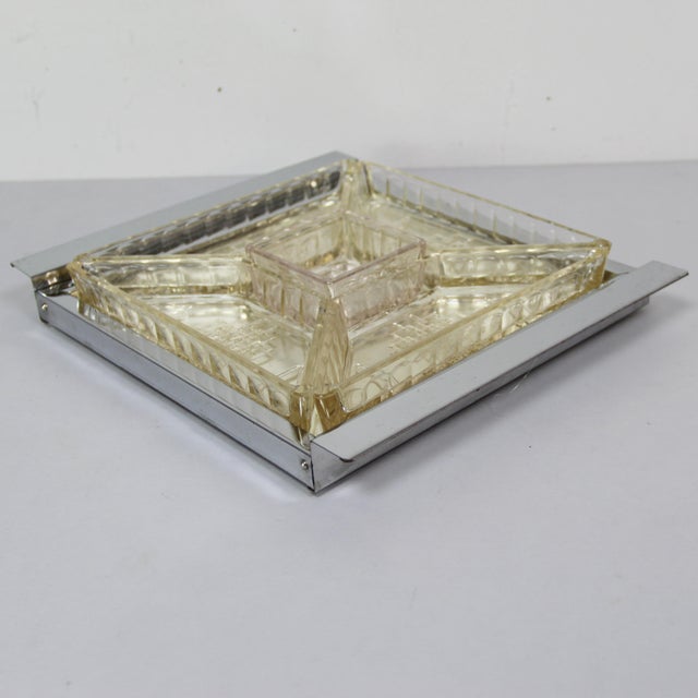 1930s French Art Deco Snack Tray, 1930s For Sale - Image 5 of 9