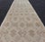 Textile Vintage Turkish Oushak Runner With Light Brown All-Over Latticework Design 2'1'' X 8'7'' For Sale - Image 7 of 12