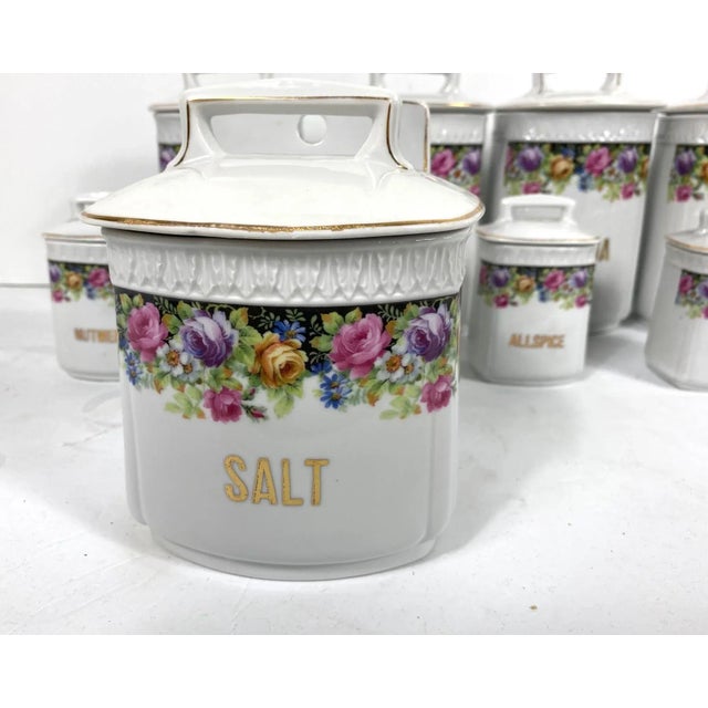 Vintage German Canester Set of 15 For Sale - Image 4 of 7