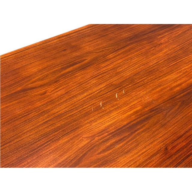 Mid 20th Century Danish Rosewood Executive Desk For Sale - Image 13 of 14
