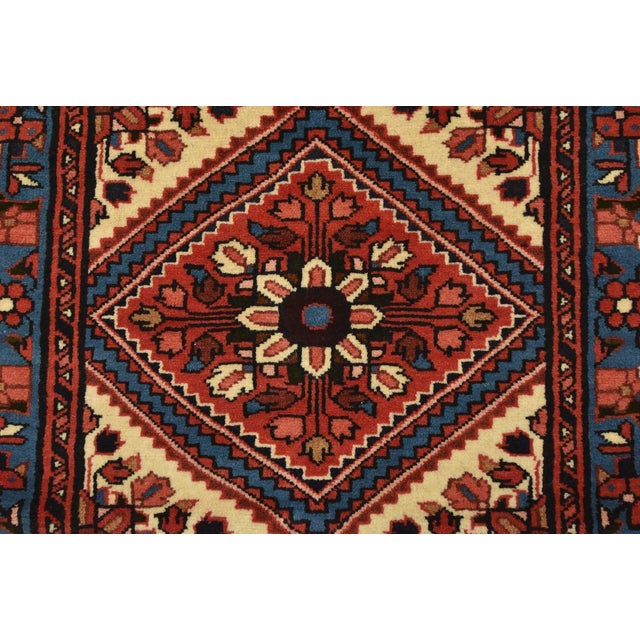 Roodbar Runner 2’6” X 31’10” Ivory Wool Vintage Hand-Knotted Rug For Sale - Image 10 of 15