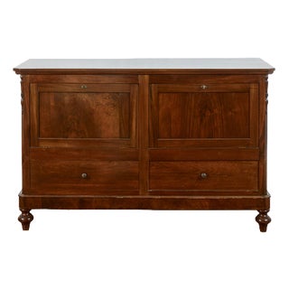Sideboard with Drop-Leaf Doors For Sale