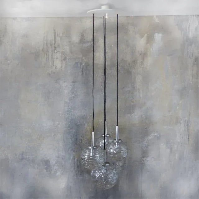 Mid-Century Modern Pendant Lamp from Doria Leuchten, 1960s For Sale - Image 14 of 15